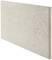 Une dalle murale beige avec une marbrure subtile, rectangulaire et lisse, adaptée à l'aménagement intérieur.