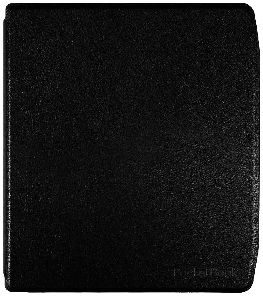 Un livre relié noir à la texture légère, posé sur un fond blanc. Aucune inscription ou détail n'est visible.