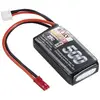 Reely Pack de batterie (LiPo) 7.4 V 500 mAh Nombre de cellules: 2 25 C Softcase BEC
