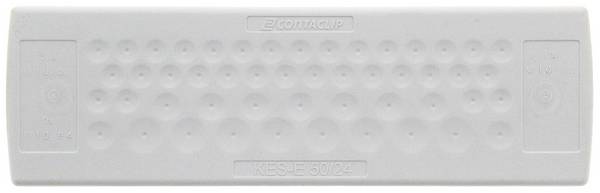 CONTA-CLIP KES-E 50/24 B GR Introduction de câble avec membrane à perforer Ø max. des bornes 8.3 mm Epaisseur de plaque (maxi) 4 mm Elastomère thermoplastique gris 1 pc(s)
