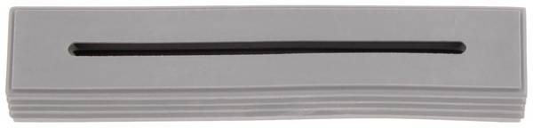 CONTA-CLIP KDS-DE-FB4/B GR Élément d'étanchéité avec décharge de traction Elastomère thermoplastique gris 1 pc(s)