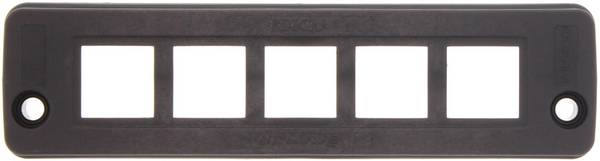 CONTA-CLIP KDS-SR-FB4/F BK Passe-câbles Presse-étoupe injecté Ø trou de fixation 5.5 mm Polyamide 6.6 noir 1 pc(s)