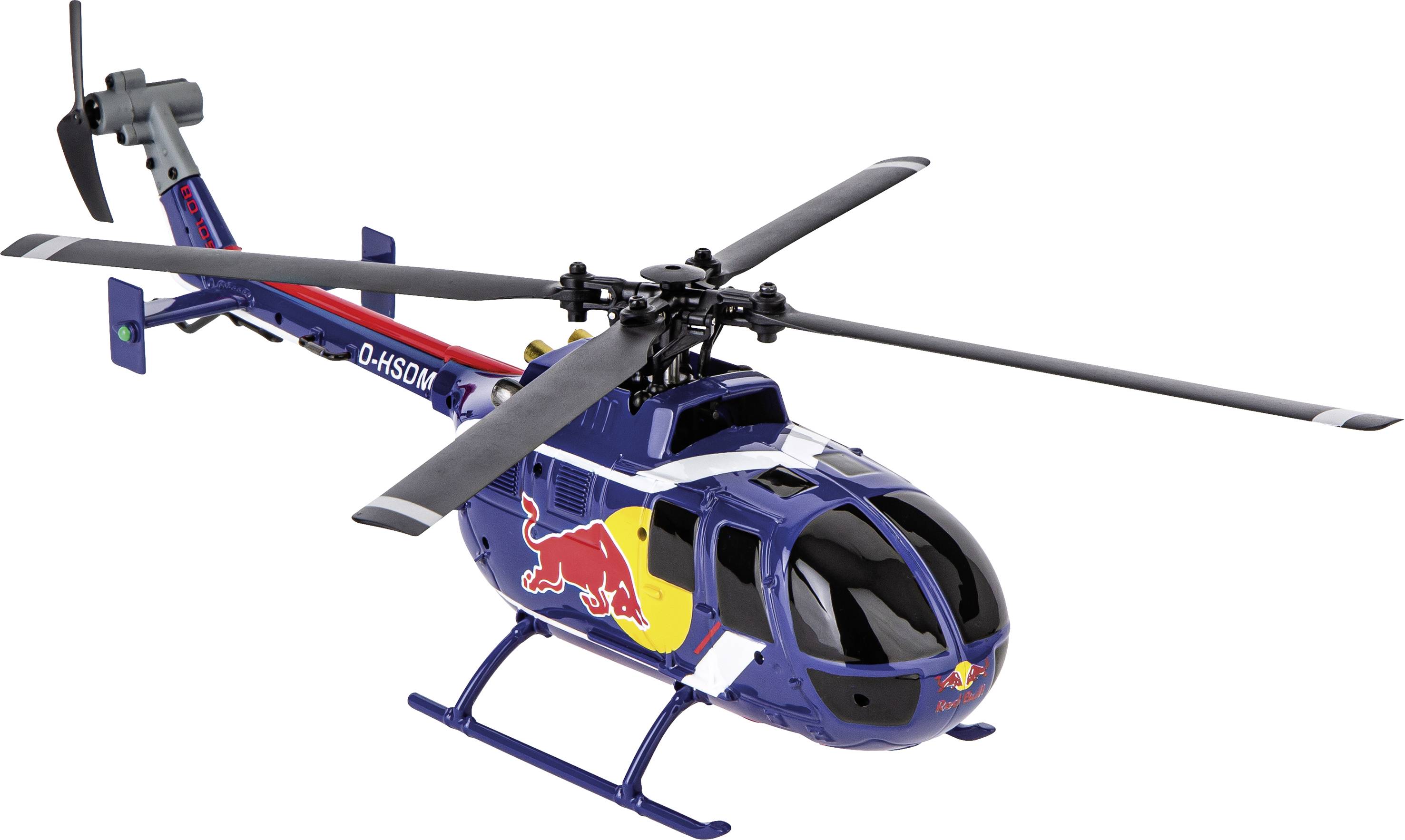 Carrera RC Red Bull BO 105 C Hélicoptère RC débutant prêt à voler (RtF)