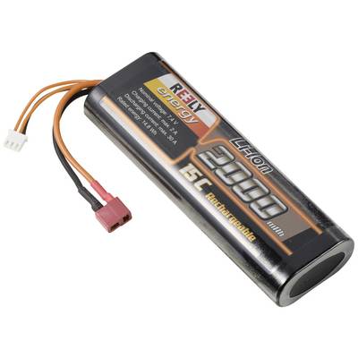 Une batterie rechargeable lithium-ion d'une capacité de 3000 mAh et 11,1V. Adaptée aux modèles radiocommandés, avec câbles de connexion.
