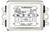 Filtre EMI YB21D3-10A-Q avec étiquette indiquant les spécifications : 115/250V, 10A, 50/60Hz, température de fonctionnement 25/85/21 40℃. Comprend un schéma de câblage sur le boîtier.