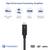 Câble Thunderbolt 4 avec transfert de données à 40 Gb/s, prenant en charge les écrans doubles 8K, alimentation électrique de 100W, compatible avec Thunderbolt 3.