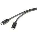 Renkforce Câble Thunderbolt™ Thunderbolt™ 4 Fiche mâle Thunderbolt® (USB-C™), Fiche mâle Thunderbolt® (USB-C™) 0.80 m no
