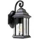 Deko Light Saiph 341244 Applique E27 noir, translucide