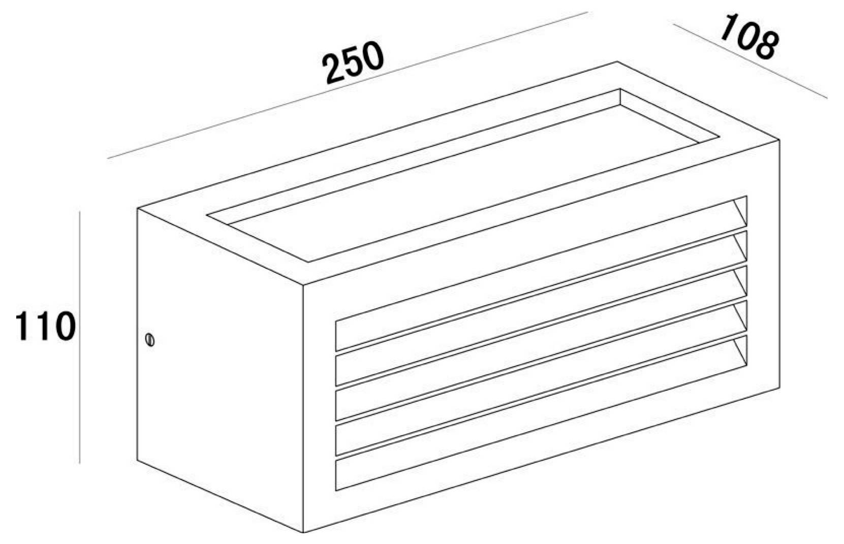 Deko Light Wall Line III 731060 Applique E27 anthracite-5