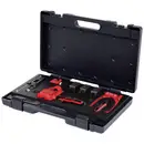 KS Tools 122.1290 Jeu de forets à sertir pour câble de frein universel FLAREFIX 1 avec broche hydraulique, 16 pcs