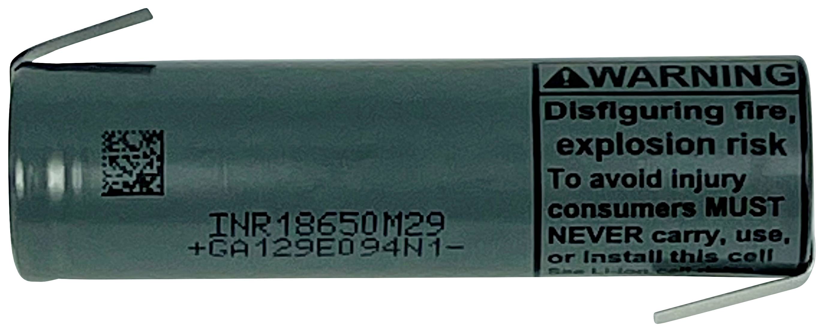 LG Chem INR18650MH1 Pile rechargeable spéciale 18650 résiste aux courants  élevés Li-Ion 3.7 V 3000 mAh