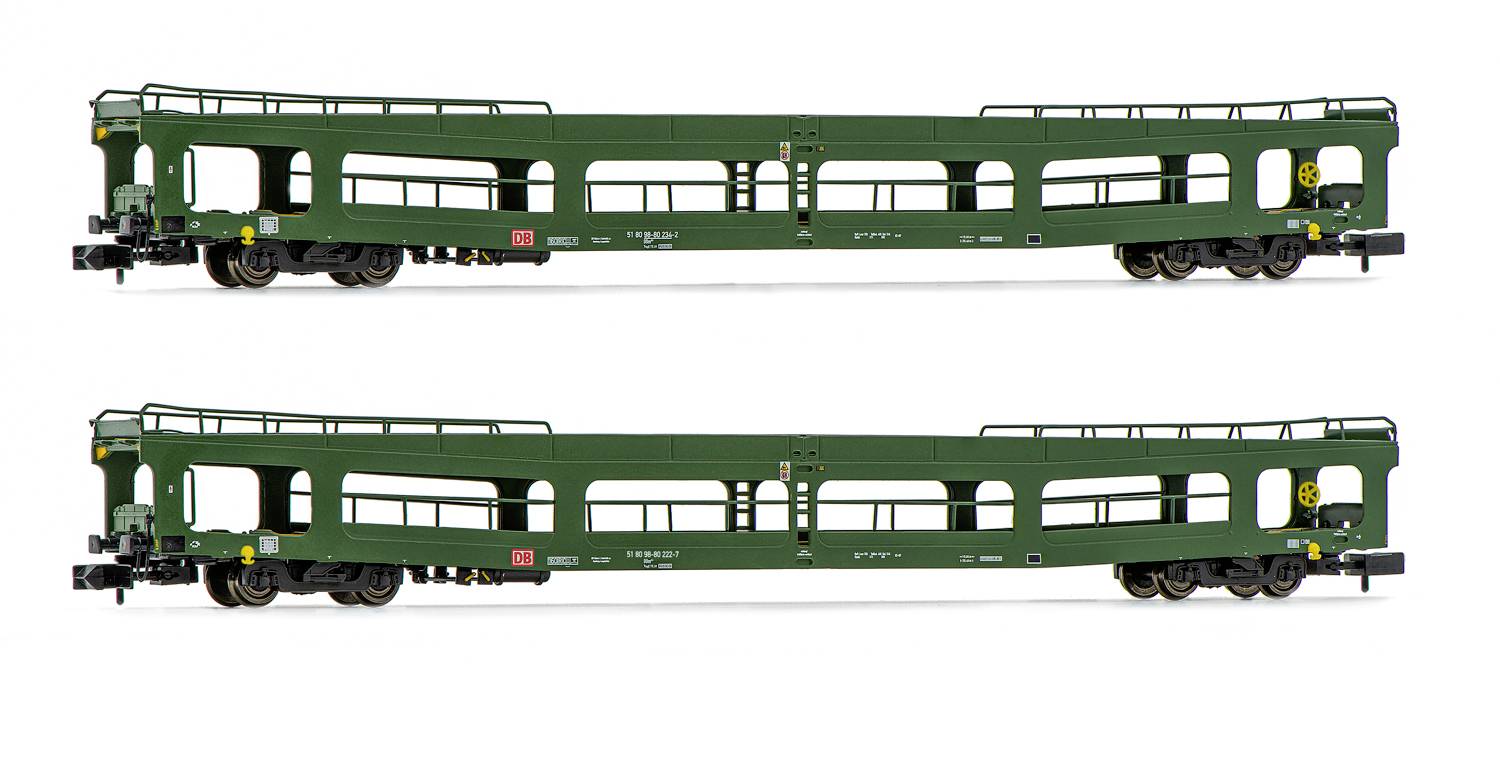 Arnold HN4352 Lot de 2 N, wagon de transport DDM de la DB-AG