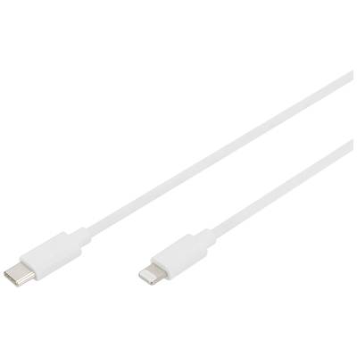 Digitus de téléphone portable, Apple iPad/iPhone/iPod, ordinateur portable Câble de charge [1x  - 1x Lightning] 2 m  