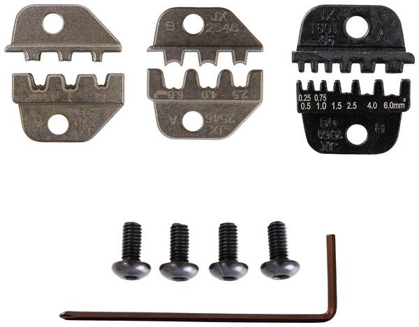 Quadrios 22T022 22T022 Pièce de travail de rechange pour embouts de câble, pour cosses Faston, pour connecterus solaires 0.25 à 6 mm²