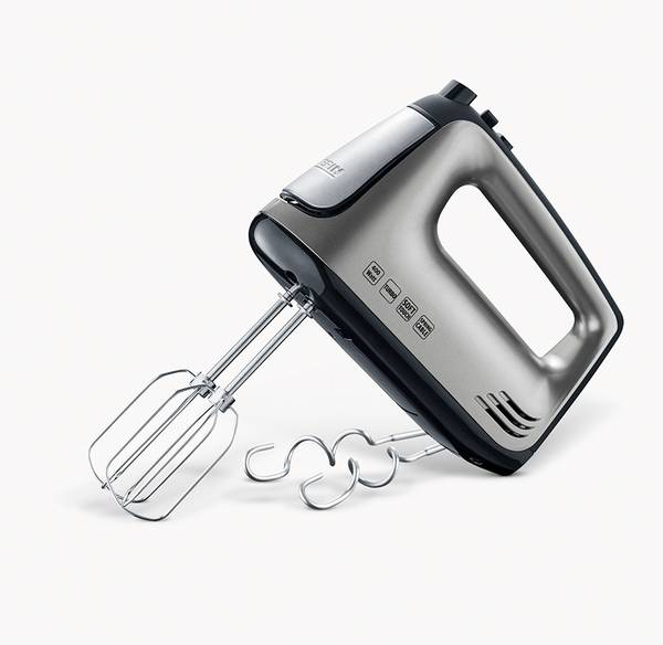 Severin 3832 Batteur 400 W acier inoxydable, gris métalisé