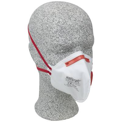 Wolfcraft  4913000 Masque anti poussières fines avec soupape FFP3 1 pc(s) DIN EN 149:2001 + A1:2009