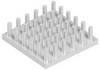 Fischer Elektronik 10133745 ICK S 22 x 22 x 6,5 Dissipateur à picots (L x l x H) 22 x 22 x 6.5 mm
