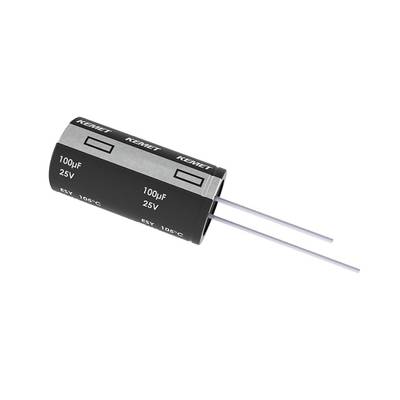 Kemet  Condensateur électrolytique   2.5 mm 100 µF 16 V 20 % (Ø x H) 6 mm x 11 mm 1 pc(s) 