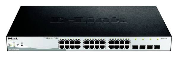 D-Link DGS-1210-28MP/E DGS-1210-28MP/E Switch réseau 24+4 ports 56 GBit/s fonction PoE