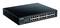 Un commutateur Ethernet 24 ports de D-Link. Boîtier noir avec des indicateurs LED pour l'activité et le statut.