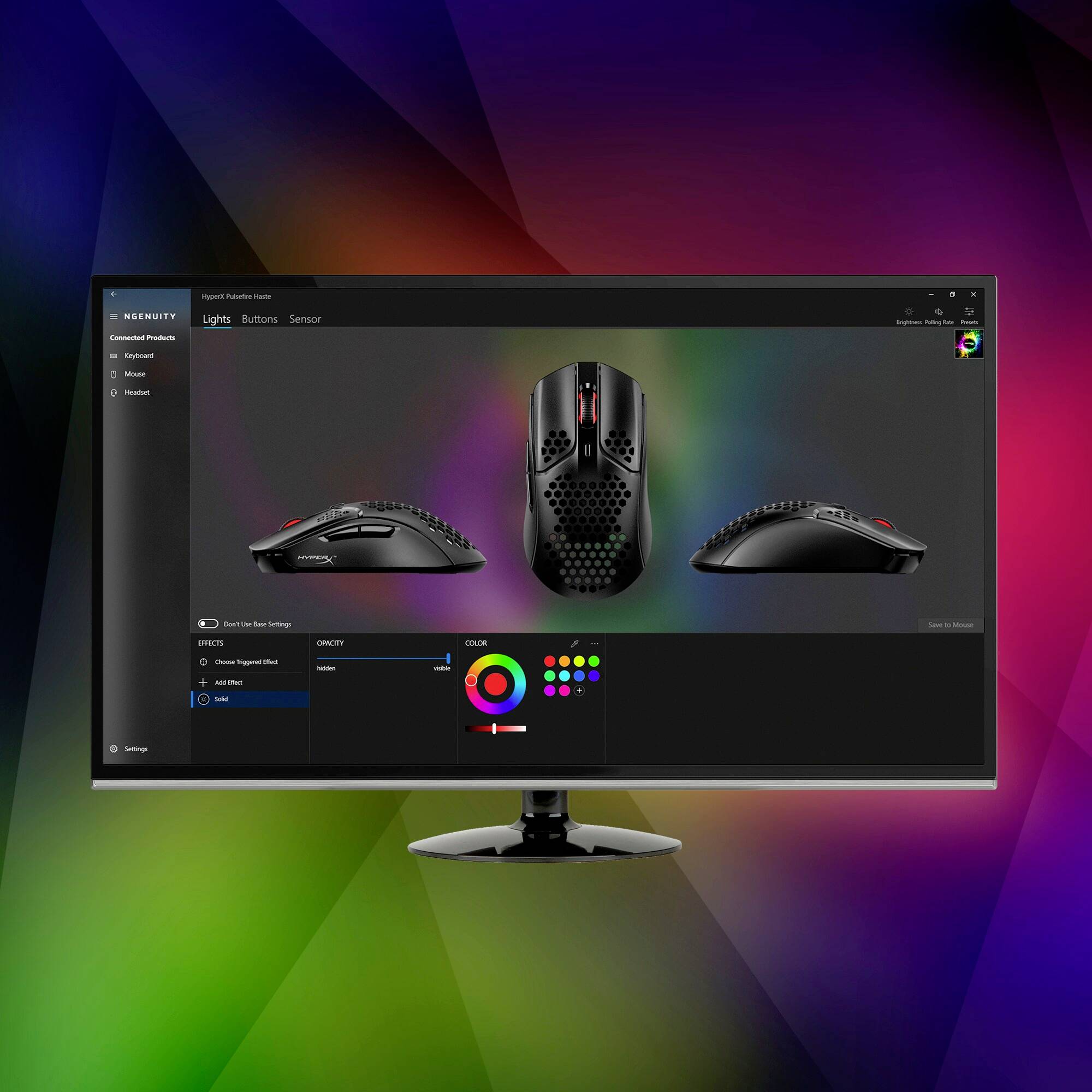 Pulsefire Haste - Souris de jeu (noir), Ambidextre, Optique, USB Type-A, 16000 DPI, Noir-6