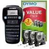 DYMO Labelmanager 160 Value Pack Etiqueteuse adapté pour rubans: D1 12 mm, 9 mm, 6 mm