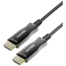 Câble de raccordement Maxtrack HDMI Fiche mâle HDMI-A, Fiche mâle HDMI-A 15.00 m noir C 508-15 ML 4K UHD Câble HDMI