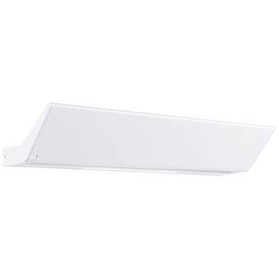 Un convecteur mural blanc, typique des systèmes de chauffage, au design élégant et moderne. Idéal pour un chauffage discret des espaces.