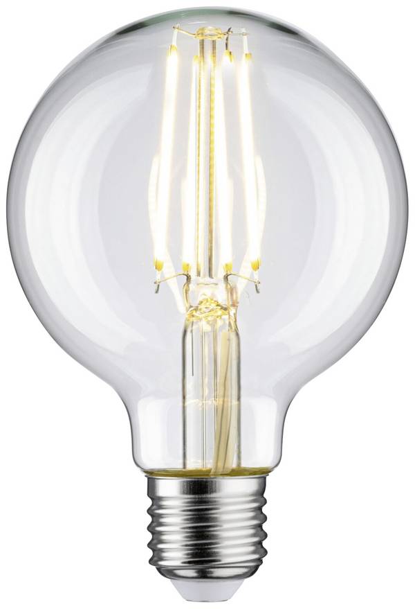 Paulmann 28956 LED CEE F (A - G) E27 forme de globe 7.5 W = 60 W blanc chaud (Ø x H) 80 mm x 120 mm  1 pc(s)