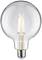 Une ampoule lumineuse avec un filament visible, allumée et émettant une lumière blanche chaude.