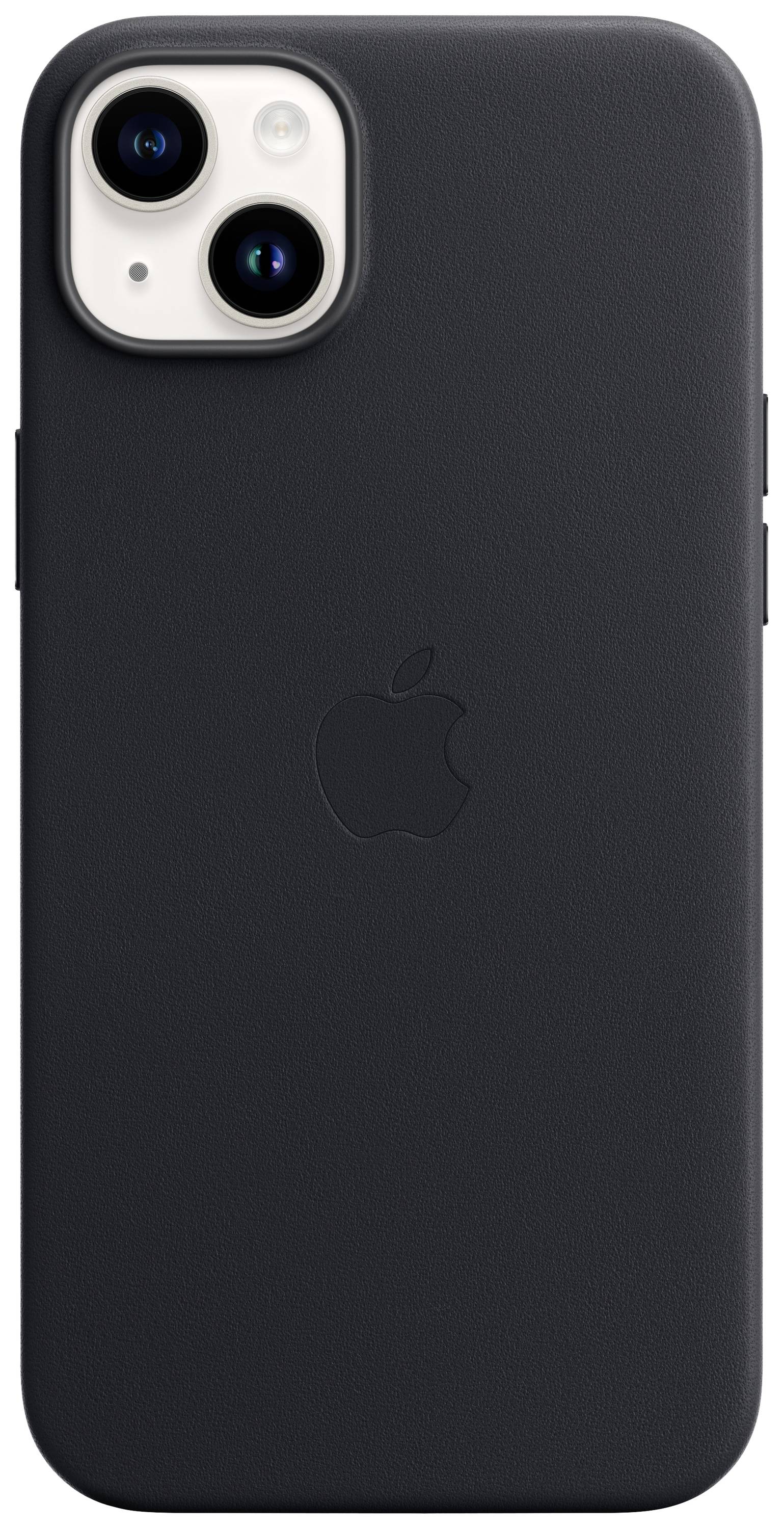 Apple Leather Case MagSafe Protection d'écran Apple iPhone 14 Plus minuit chargement par induction, résistant aux chocs -3