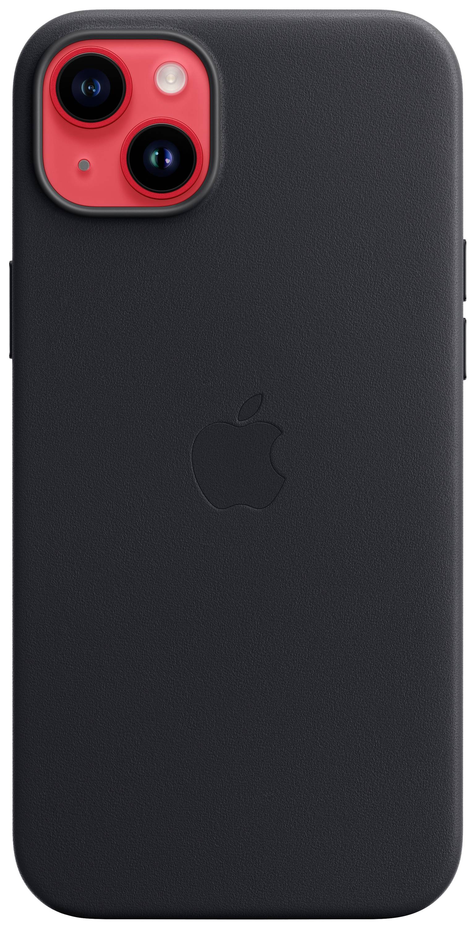 Apple Leather Case MagSafe Protection d'écran Apple iPhone 14 Plus minuit chargement par induction, résistant aux chocs -4