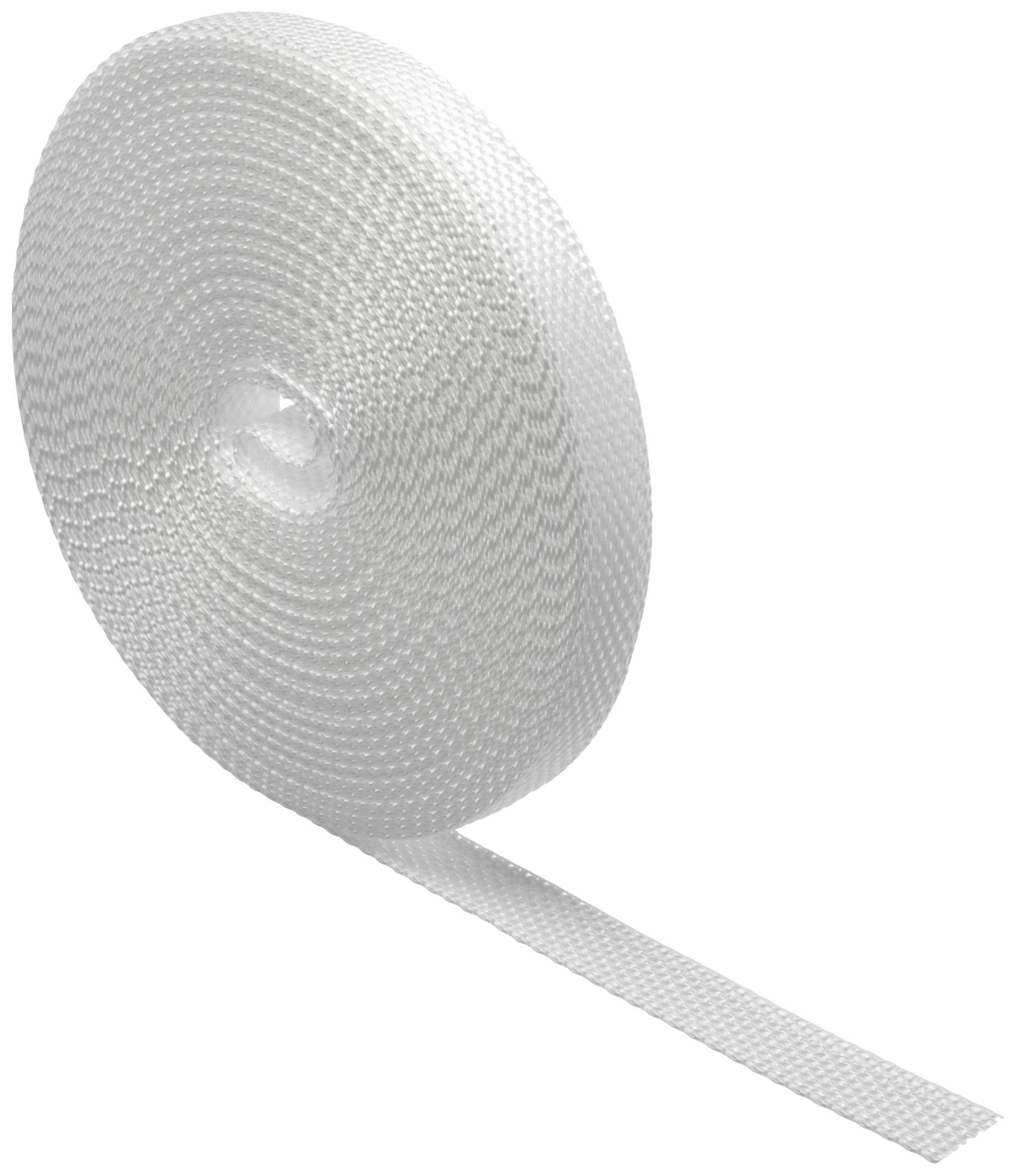 Un grand rouleau de ruban de gaze blanche, partiellement déroulé, est posé sur une surface.