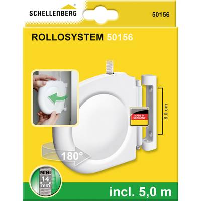 Schellenberg 50156 Enrouleur de sangle en saillie Adapté à (systèmes de volets roulants) Schellenberg Mini