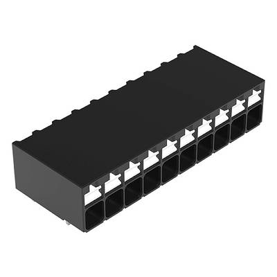 WAGO 2086-1210 Borne pour circuits imprimés 1.50 mm² Nombre de pôles (num) 10 noir 1 pc(s) 