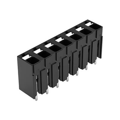 WAGO 2086-3107 Borne pour circuits imprimés 1.50 mm² Nombre de pôles (num) 7 noir 96 pc(s) 