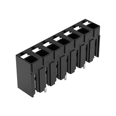 WAGO 2086-3127 Borne pour circuits imprimés 1.50 mm² Nombre de pôles (num) 7 noir 96 pc(s) 