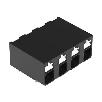WAGO 2086-3204 Borne pour circuits imprimés 1.50 mm² Nombre de pôles (num) 4 noir 1 pc(s) 