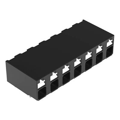 WAGO 2086-3207 Borne pour circuits imprimés 1.50 mm² Nombre de pôles (num) 7 noir 96 pc(s) 