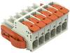 WAGO Boîtier femelle pour câble série 831 Nbr total de pôles 6 Pas: 7.62 mm 831-1106/038-000 12 pc(s) Piece