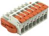 WAGO Boîtier femelle pour câble Nbr total de pôles 7 Pas: 7.62 mm 831-1107/038-000 12 pc(s)
