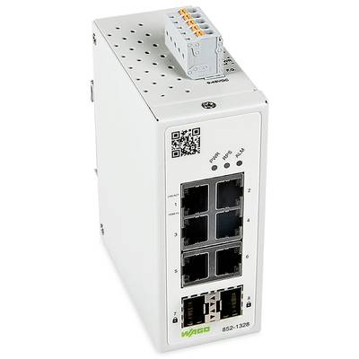 WAGO 852-1328 Switch Ethernet  10 / 100 / 1000 MBit/s 