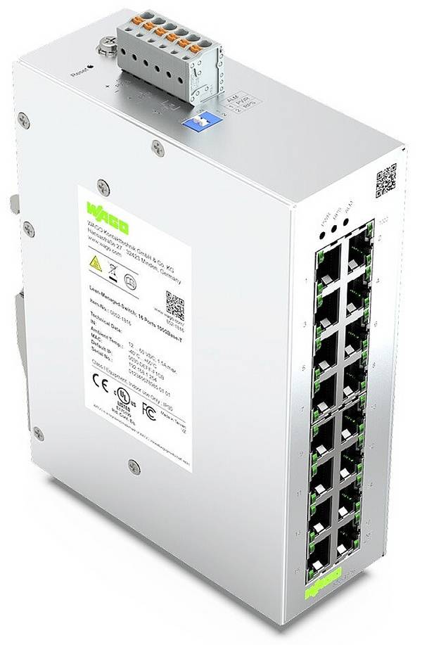 WAGO 852-1816 852-1816 Switch réseau  10 / 100 / 1000 MBit/s
