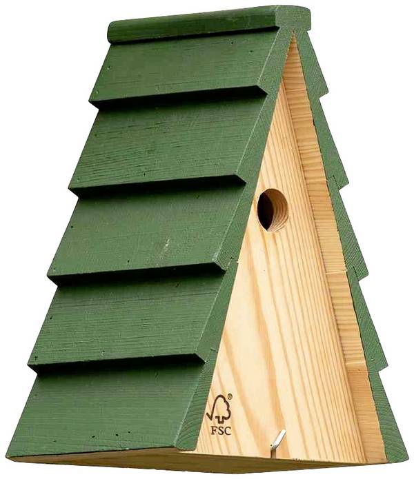 CJ Wildlife 909740619 Nichoir naturel, vert  1 pc(s)