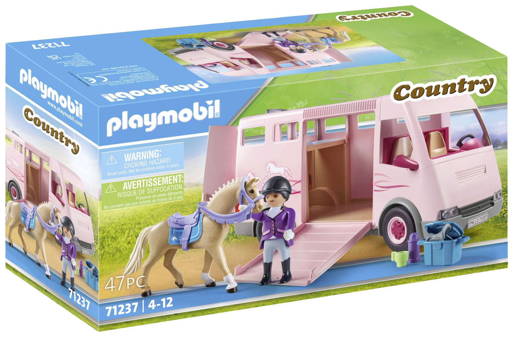 Playmobil - Country - Ensemble de démarrage - Ferme équestre