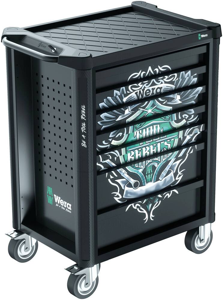Wera 05150130001 Servante d'atelier Couleur: noir