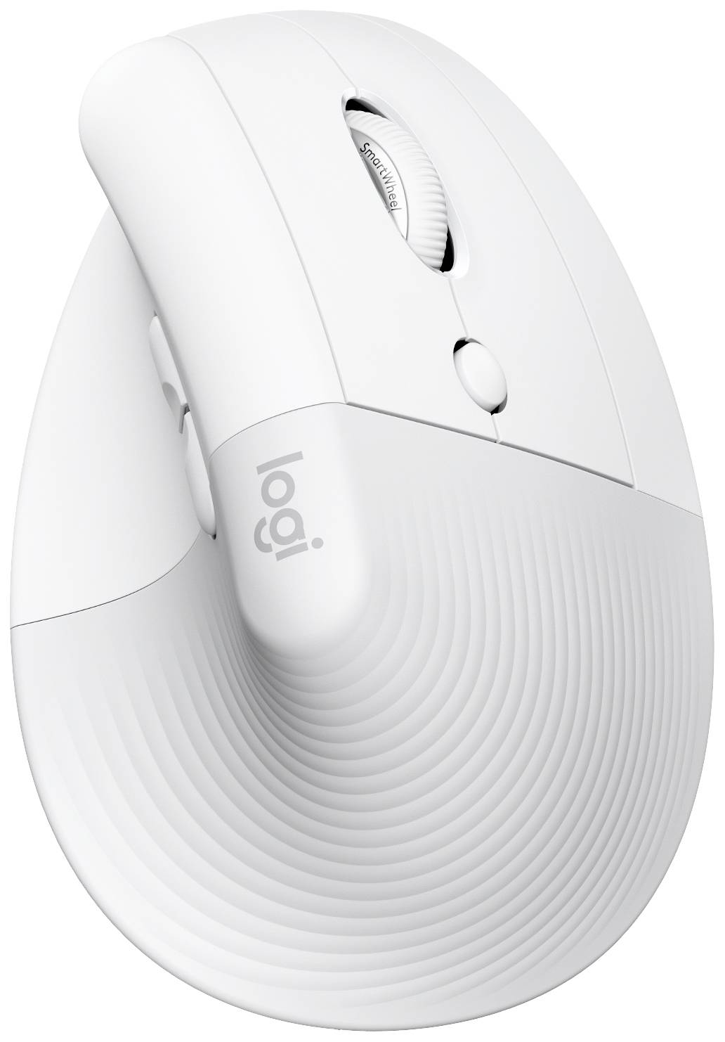 Logitech Lift for Mac Vertical Ergonomic Souris ergonomique, Souris sans fil optique gris clair 6 Boutons 4000 dpi ergon