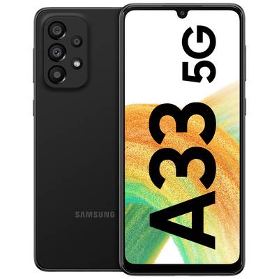 Smartphone 5G Samsung Galaxy A33 5G Enterprise Edition 128 GB 16.3 cm noir  6.4 pouces Android™ 12 double SIM – Conrad Electronic Suisse