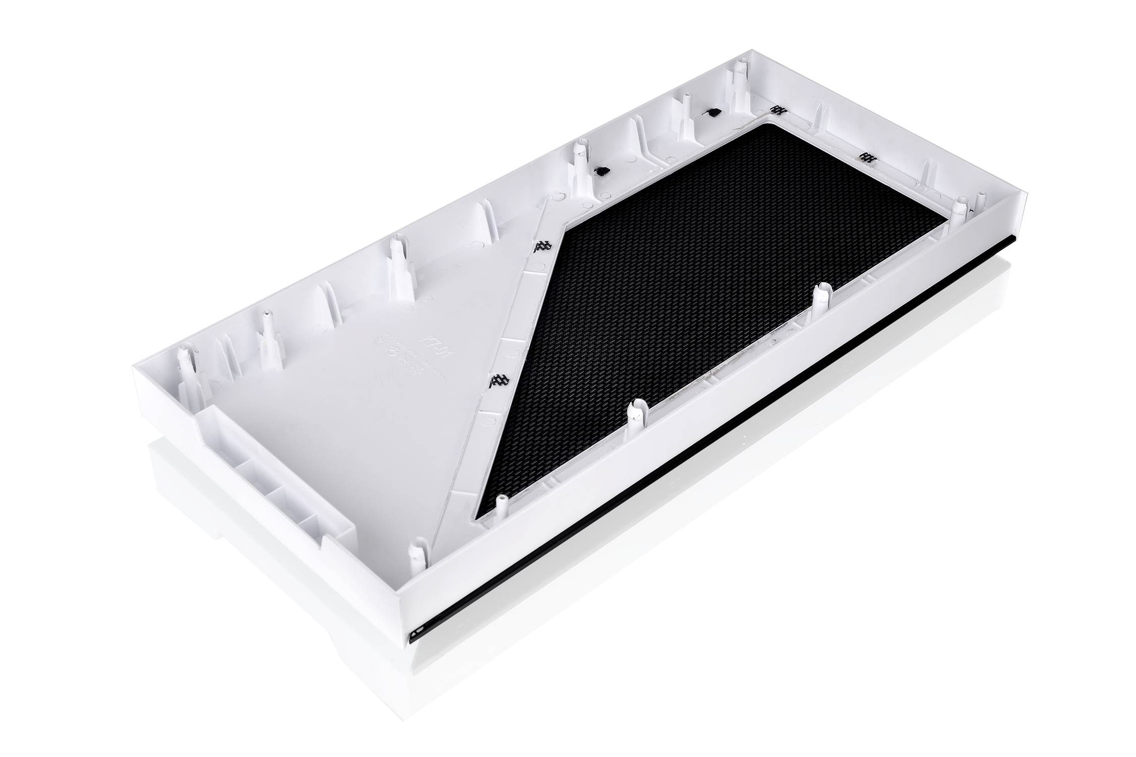 Thermaltake Divider 370 TG, Midi Tower, PC, Noir, Blanc, ATX, EATX, micro ATX, Mini-ITX, SPCC, Multi-9