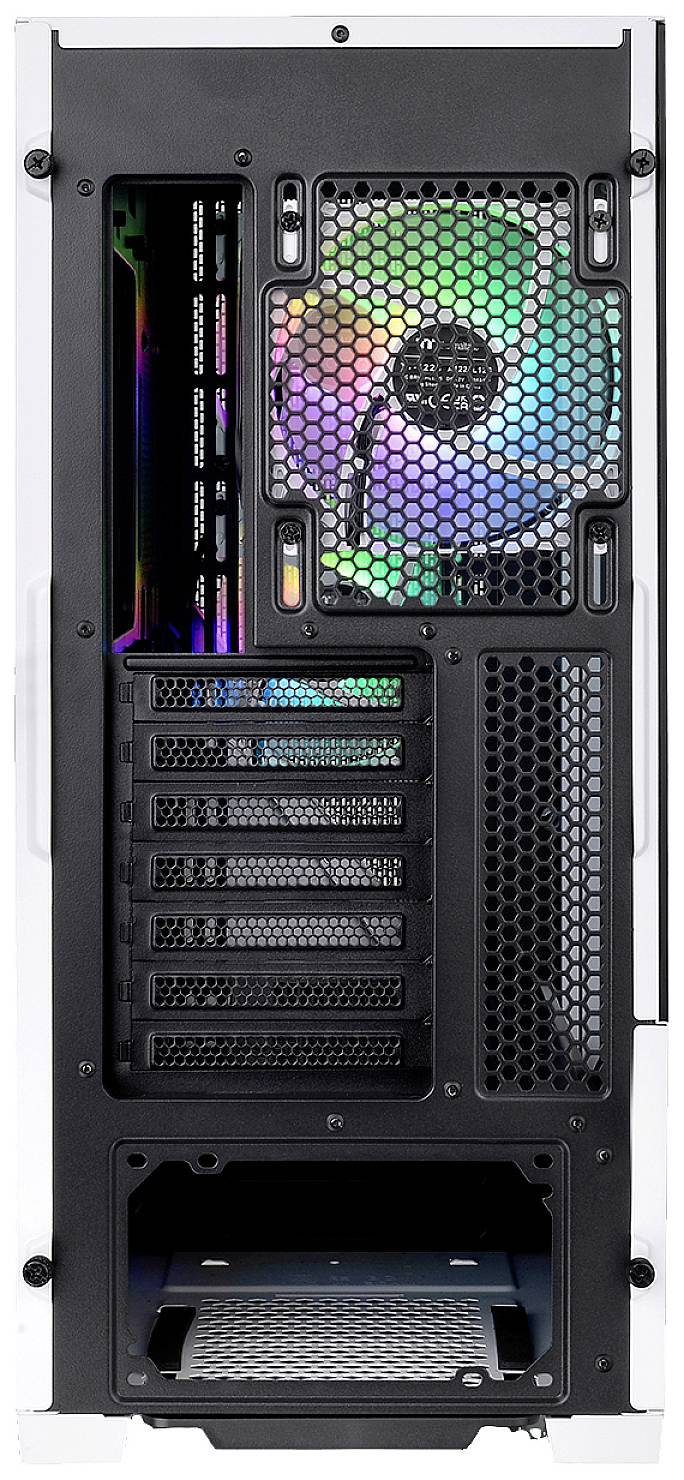 Thermaltake Divider 370 TG, Midi Tower, PC, Noir, Blanc, ATX, EATX, micro ATX, Mini-ITX, SPCC, Multi-13